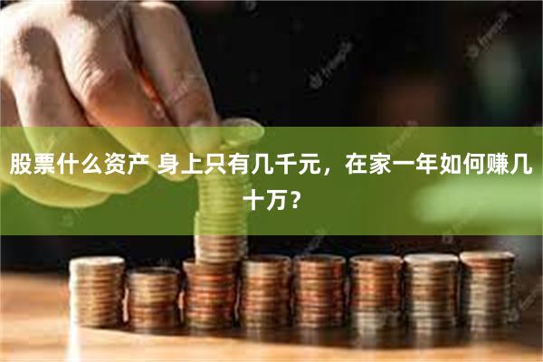 股票什么资产 身上只有几千元，在家一年如何赚几十万？