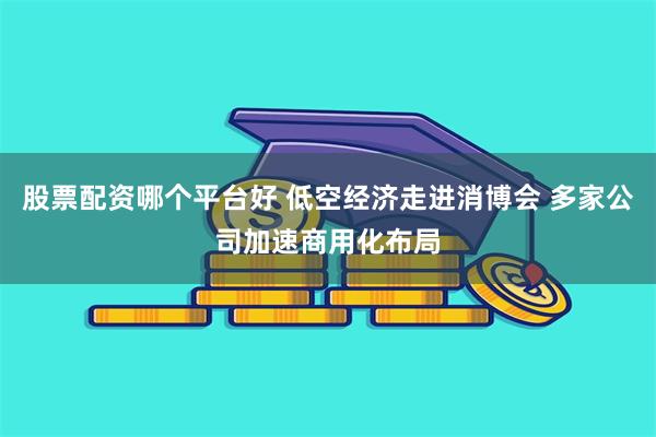 股票配资哪个平台好 低空经济走进消博会 多家公司加速商用化布局