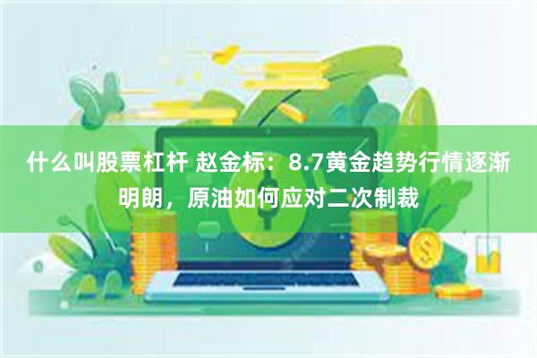 什么叫股票杠杆 赵金标：8.7黄金趋势行情逐渐明朗，原油如何应对二次制裁